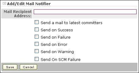 Add Email Notifier 